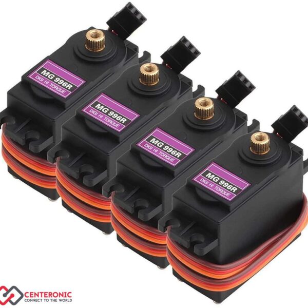 سروو موتور MG996R دنده پلاستیکی 120 درجه
