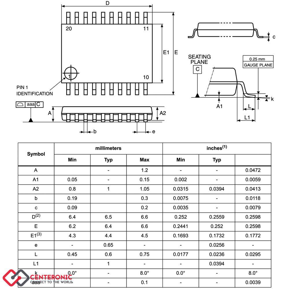 میکروکنترلر STM32L031F6P6