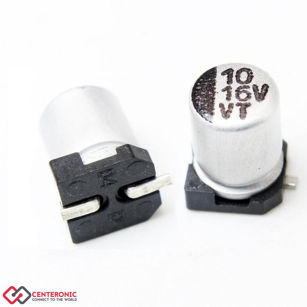 خازن الکترولیت 10uF 16v