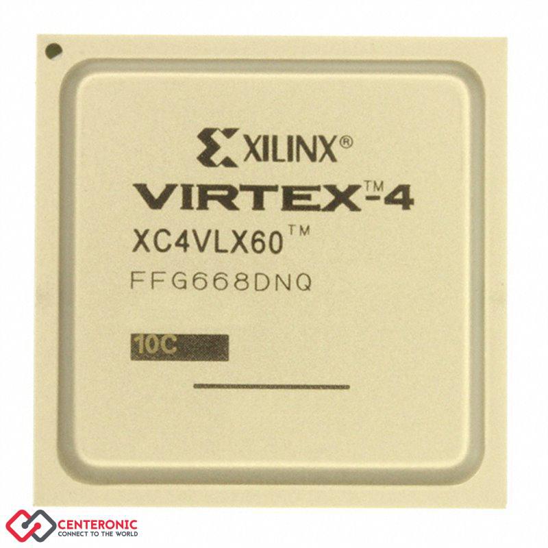 آی سی FPGA مدل XC4VLX60-10FFG668C